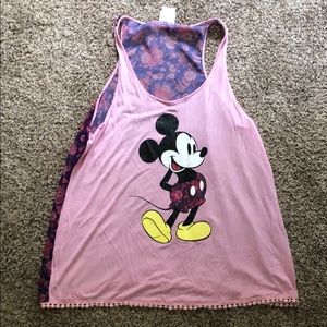 Disney Tank Mickey Mouse XL see through back